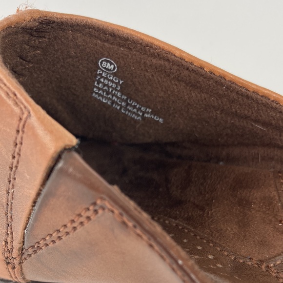 Michel M Peggy Brown Leather Clog - Picture 8 of 13